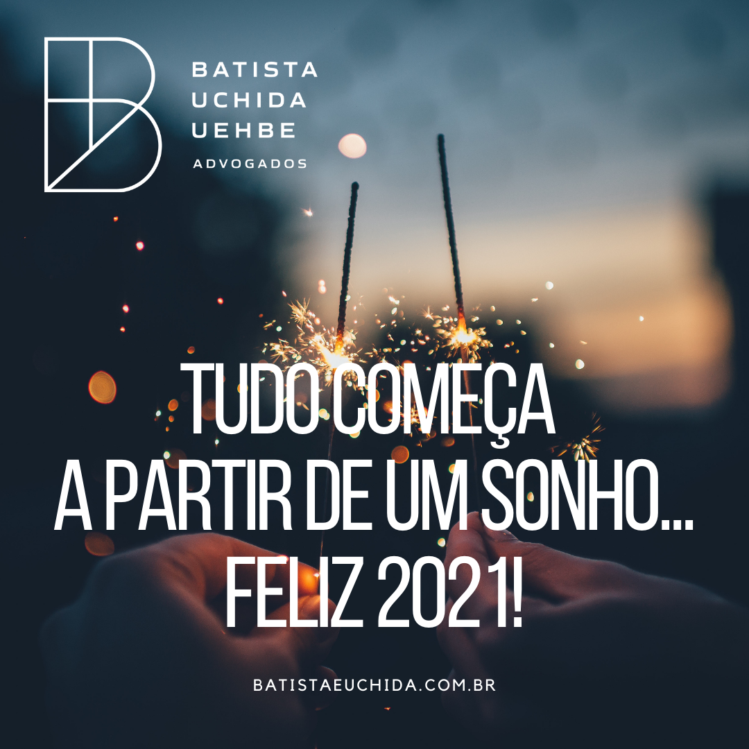 Boas Festas e um Feliz 2021 para clientes, parceiros e amigos!